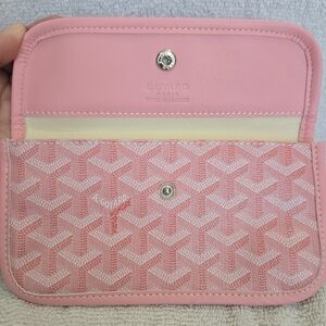 Goyard Pink Pouch/Clutch Wallet